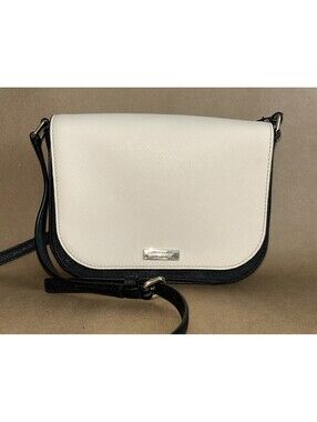 Kate Spade New York Leather Way Carson Two Tone Crossbody Bag Purse